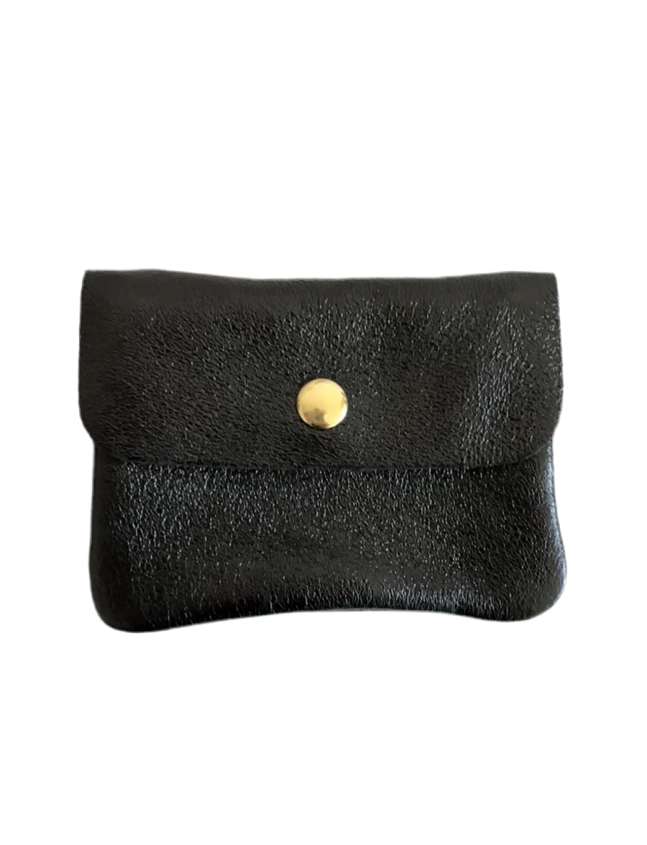 Porte-monnaie Malone en cuir métallisé