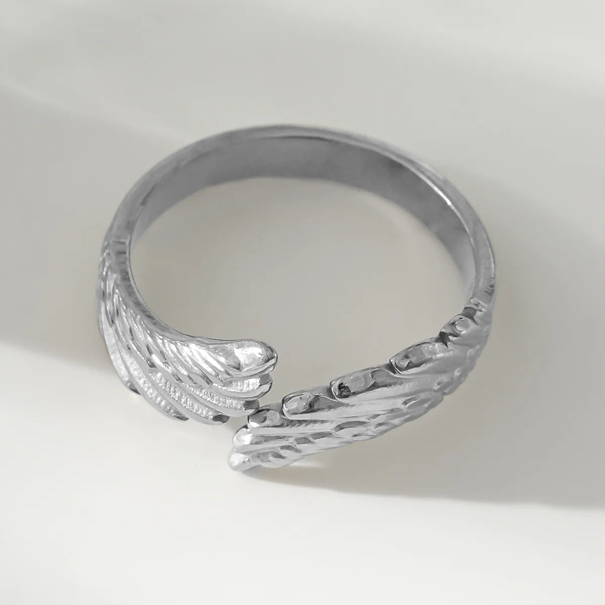 Bague Alma argentée ailes