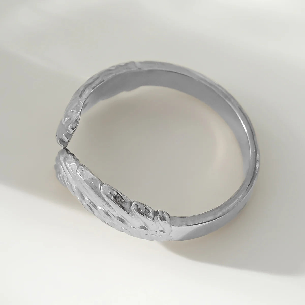 Bague Alma argentée ailes