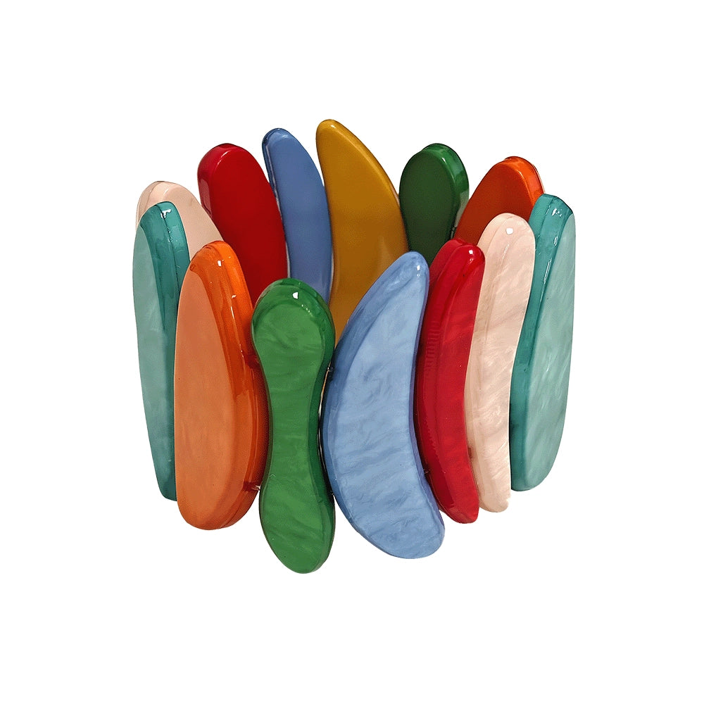 Bracelet Colette - acrylique élastique