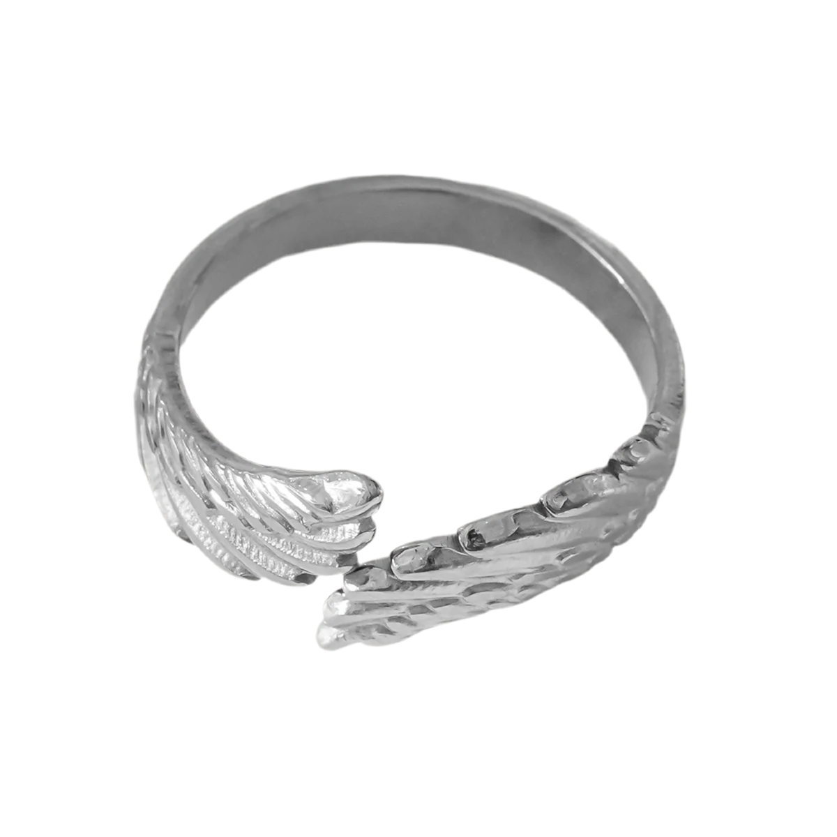 Bague Alma argentée ailes