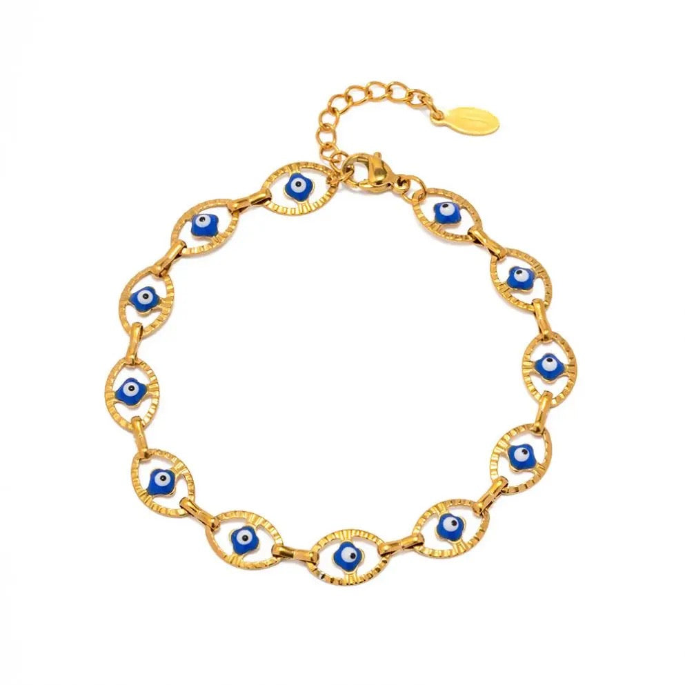 Bracelet Olia protection chance doré