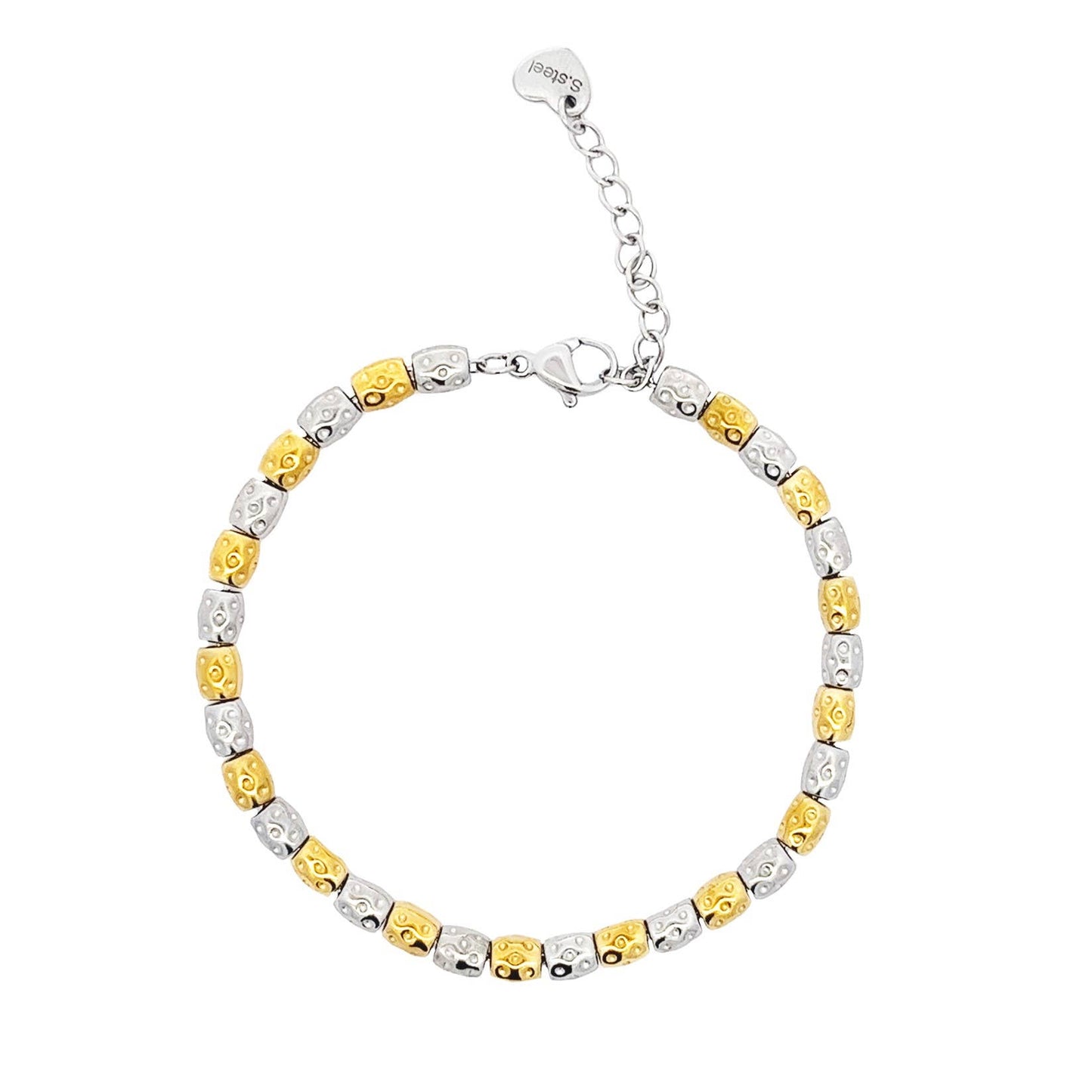 Bracelet Nérina - or et argent